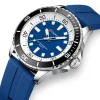 Чоловічий годинник Curren 8448 Silver-Blue фото 3