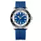 Curren 8448 Silver-Blue