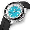 Мужские часы Curren 8448 Silver-Blue-Black фото 3