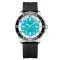 Curren 8448 Silver-Blue-Black