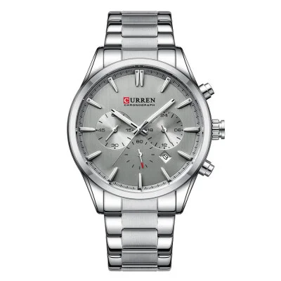 Чоловічий годинник Curren 8446 All Silver