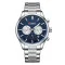 Curren 8446 Silver-Blue