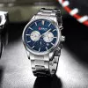 Мужские часы Curren 8446 Silver-Blue фото 5