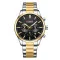 Curren 8446 Silver-Gold-Black