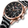 Чоловічий годинник Curren 8446 Rose Gold-Black фото 3