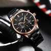 Чоловічий годинник Curren 8446 Rose Gold-Black фото 5