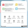 Розумний дитячий годинник Modfit SkyLoom All Black фото 23
