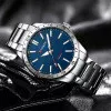 Чоловічий годинник Curren 8452 Silver-Blue фото 4