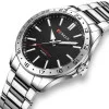 Чоловічий годинник Curren 8452 Silver-Black фото 3