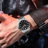 Чоловічий годинник Curren 8452 Silver-Black фото 4