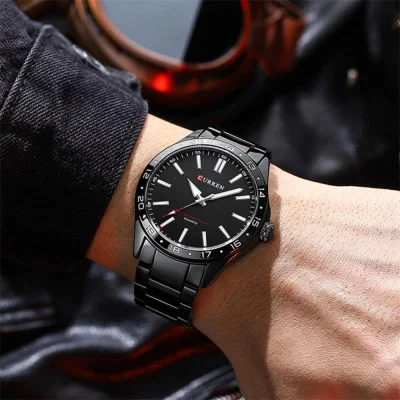 Чоловічий годинник Curren 8452 All Black