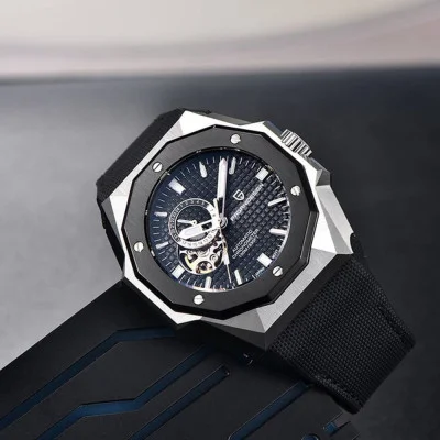 Мужские часы Pagani Design PD-YN010 Silver-Black
