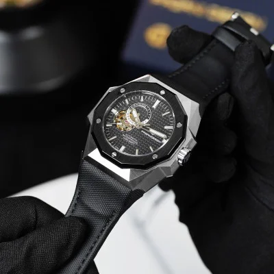 Мужские часы Pagani Design PD-YS010 Silver-Black-Black
