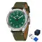 Pagani Design PD-1765 Silver-Green-Green