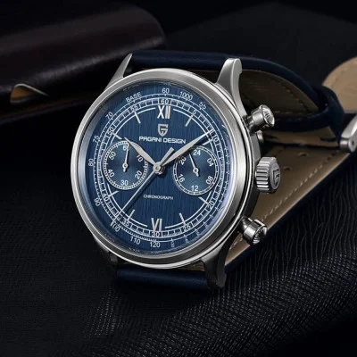 Мужские часы Pagani Design PD-1739 Silver-Blue
