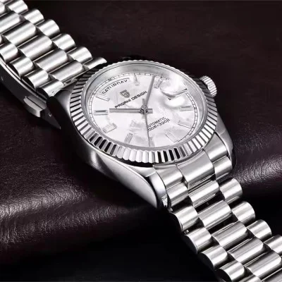 Чоловічий годинник Pagani Design PD-1752 Silver-Silver