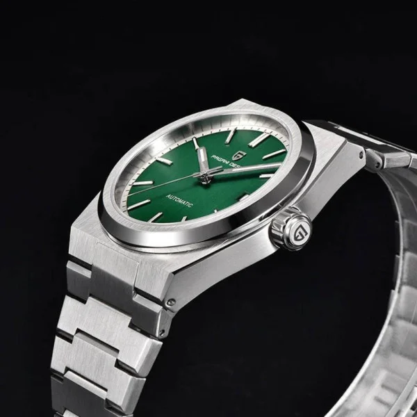 Мужские часы Pagani Design PD-1753 Silver-Green фото 4