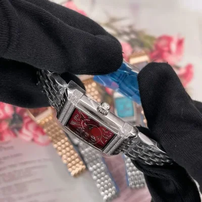 Жіночий годинник Pagani Design PD-1737 Silver-Red