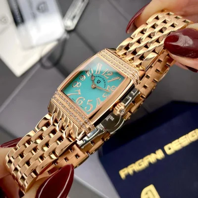 Жіночий годинник Pagani Design PD-1737 RoseGold-Blue