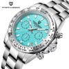 Наручний годинник Pagani Design PD-1727 Silver-Blue фото 4
