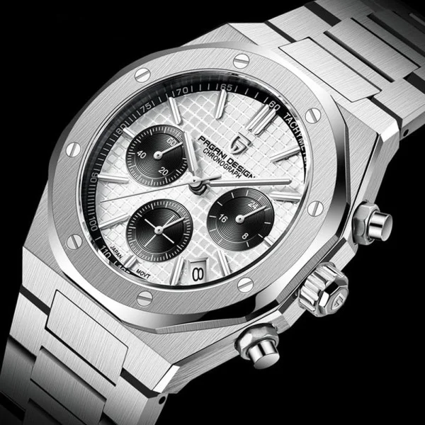 Мужские часы Pagani Design PD-1707 Silver-Silver фото 5
