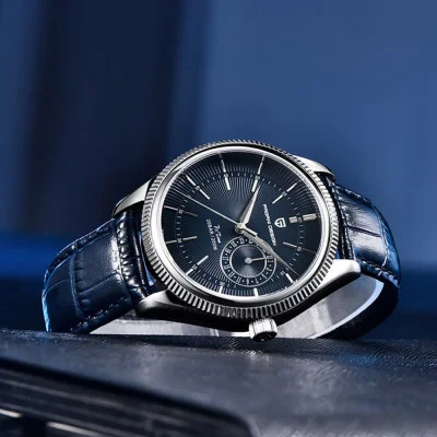 Мужские часы Pagani Design PD-1689 Silver-Blue-Blue