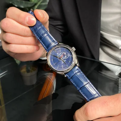 Мужские часы Pagani Design PD-1689 Silver-Blue-Blue