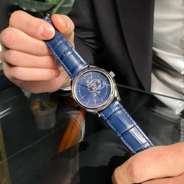 Чоловічий годинник Pagani Design PD-1689 Silver-Blue-Blue фото 7