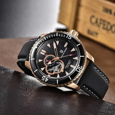 Чоловічий годинник Pagani Design PD-1674 Gold-Black