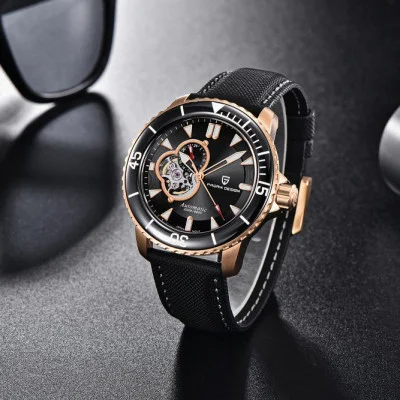Чоловічий годинник Pagani Design PD-1674 Gold-Black