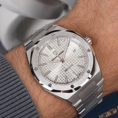 Мужские часы Pagani Design PD-1673 Silver-Silver