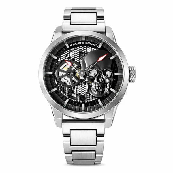Чоловічий годинник Pagani Design PD-1665 Silver-Black фото 1