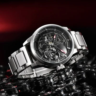 Чоловічий годинник Pagani Design PD-1665 Silver-Black