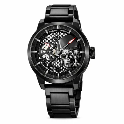 Чоловічий годинник Pagani Design PD-1665 All Black Metal