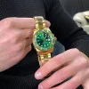 Мужские часы Pagani Design PD-1661 Yellow Gold-Green фото 3