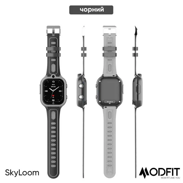 Розумний дитячий годинник Modfit SkyLoom Pink фото 14