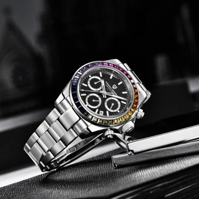 Чоловічий годинник Pagani Design PD-1644 Silver-Black