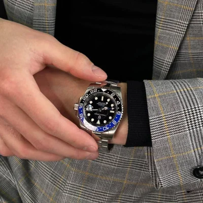 Pagani Design PD-1662 Silver-Blue-Black