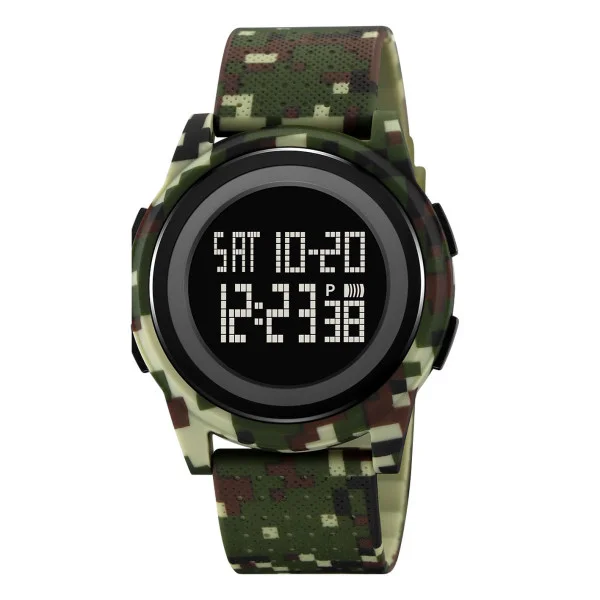 Чоловічий годинник Skmei 2378CMAG Camo Army Green фото 1