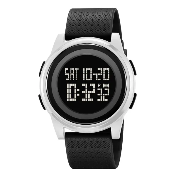 Чоловічий годинник Skmei 2378WTBK White-Black фото 1