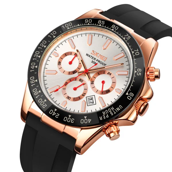 Мужские часы Skmei 9275RGSI Rose Gold-Silver фото 3