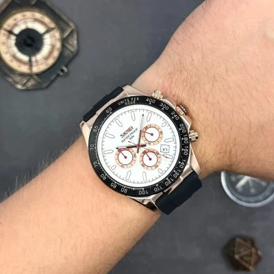 Мужские часы Skmei 9275RGSI Rose Gold-Silver