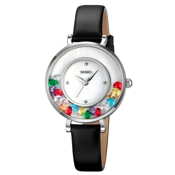 Жіночий годинник Skmei 2041SI Silver фото 1