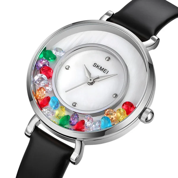 Жіночий годинник Skmei 2041SI Silver фото 3