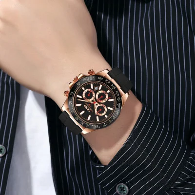 Чоловічий годинник Skmei 9275RGBK Rose Gold-Black
