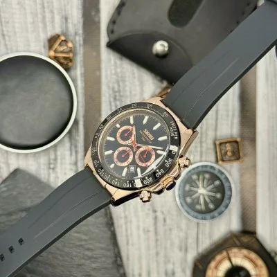 Мужские часы Skmei 9275RGBK Rose Gold-Black