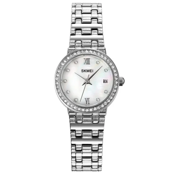 Жіночий годинник Skmei Q030SI Silver фото 1