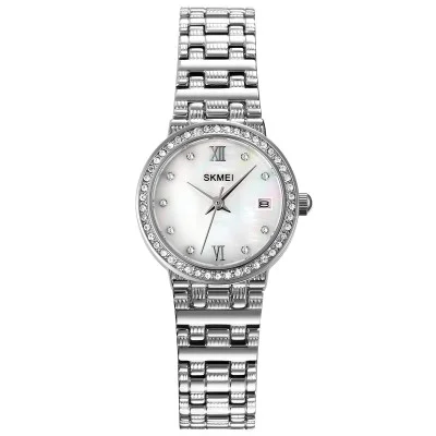 Женские часы Skmei Q030SI Silver