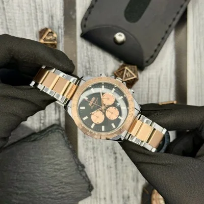 Мужские часы Skmei 9259RGBK Rose Gold-Black