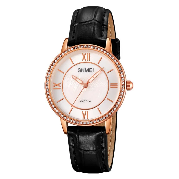 Жіночий годинник Skmei 2253RGBK Rose Gold-Black фото 1